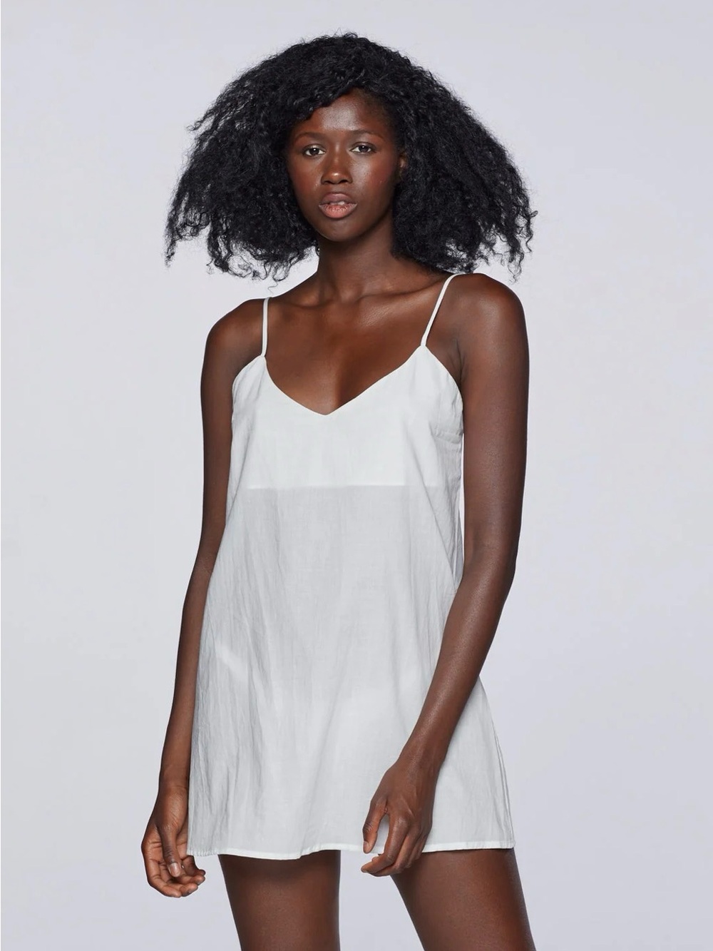 Roller Rabbit White Cotton Mini Slip Dress *NEW